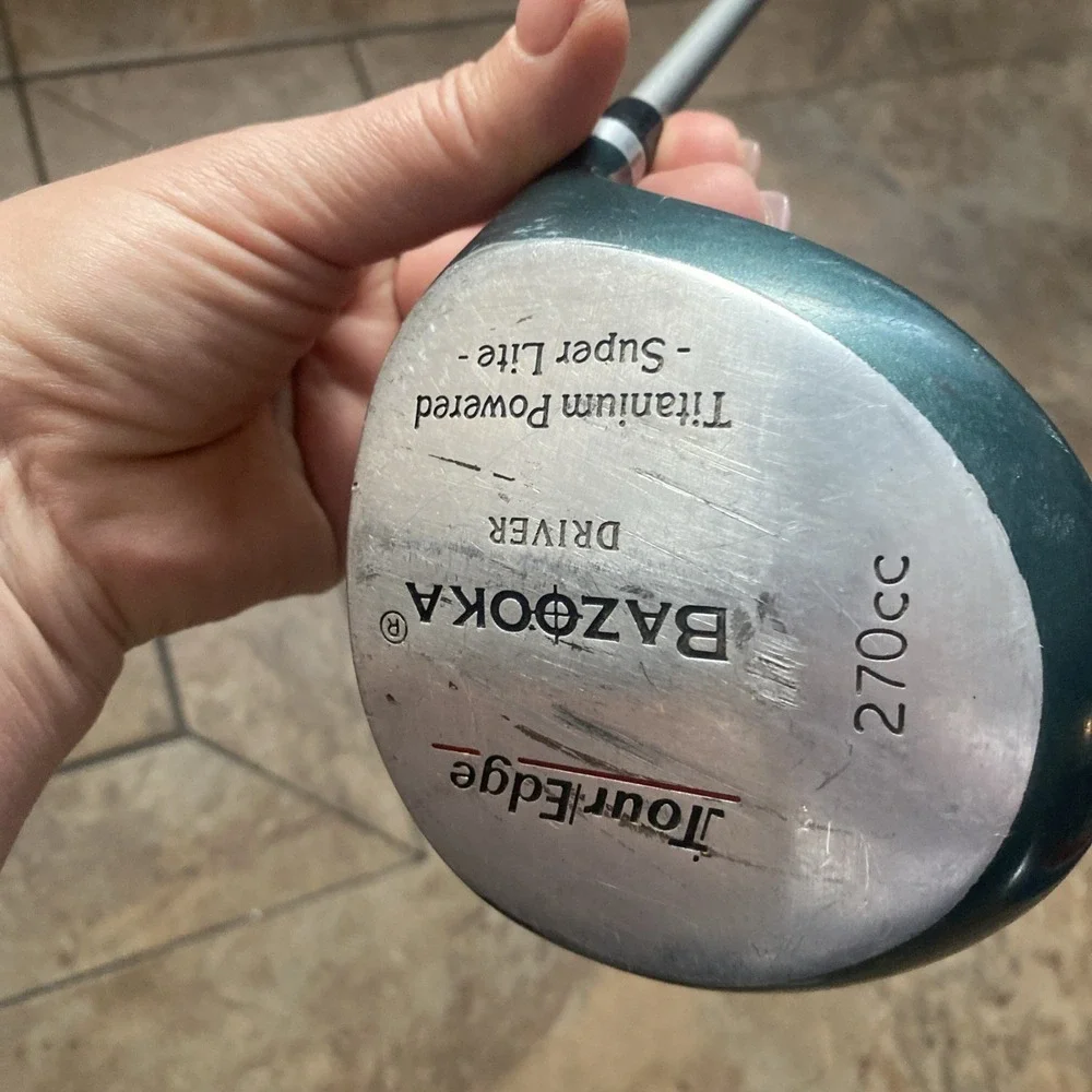 Tour‎ Edge Bazooka 270cc Driver - Right Handed Titanium Driver